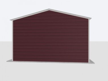 Keen's Buildings, 18x20x10 Metal Garage, KBG-1G182010-1D1W