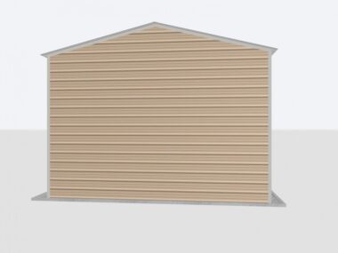 Keen's Buildings, 18x20x12 Metal Garage, KBG-1G182012-1D1W