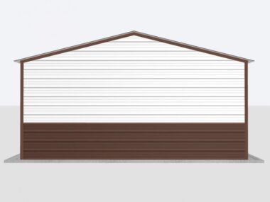 Keen's Buildings, 22x20x8 Metal Garage, KBG-1G222008-1D1W