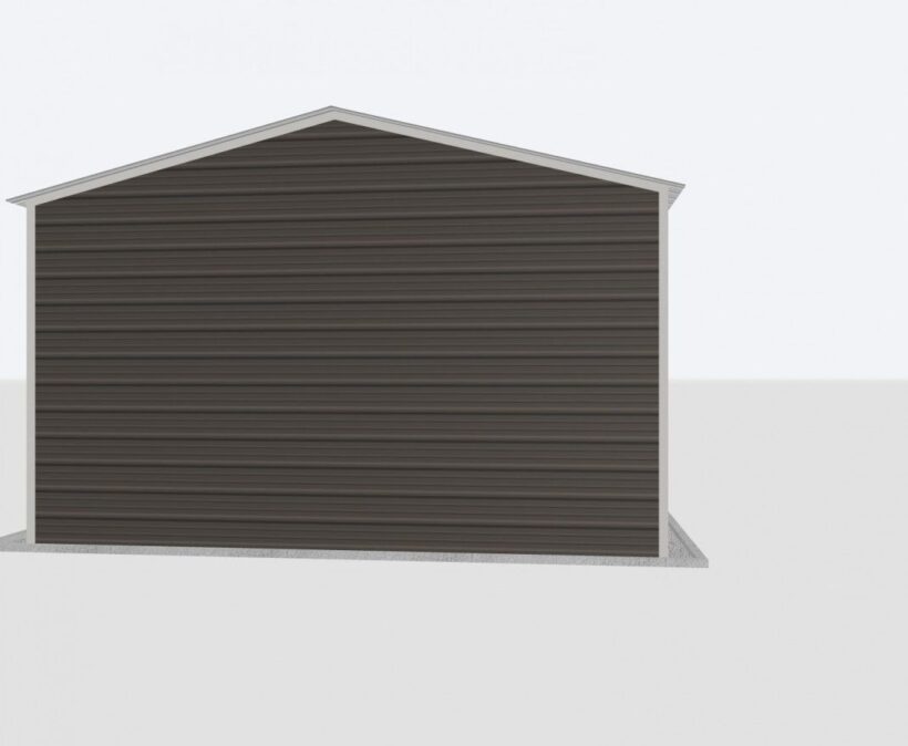 Keen'S Buildings, 18X60X10 Metal Garage, Kbg-1G186010-1D1W