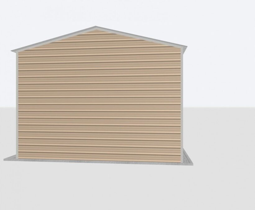Keen'S Buildings, 18X60X12 Metal Garage, Kbg-1G186012-1D1W