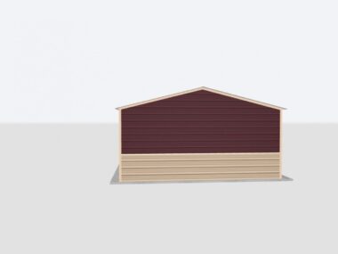 Keen's Buildings, 18x100x8 Metal Garage, KBG-1G1810008-1D1W