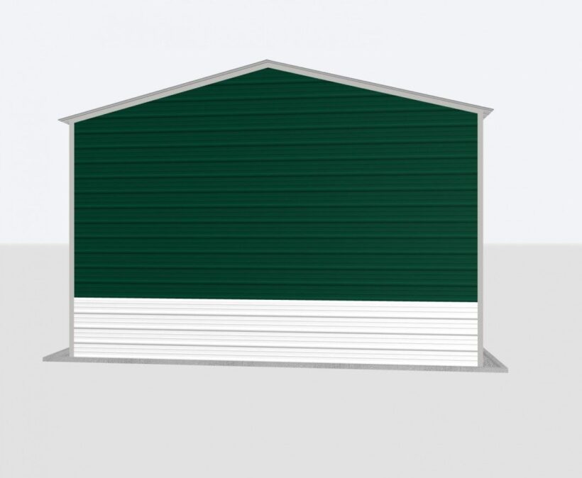 Keen'S Buildings, 20X20X12 Metal Garage, Kbg-1G202012-1D1W