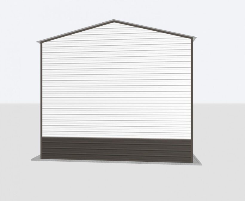 Keen'S Buildings, 20X20X16 Metal Garage, Kbg-1G202016-1D1W