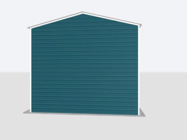 Keen's Buildings, 20x20x20 Metal Garage, KBG-1G202020-1D1W
