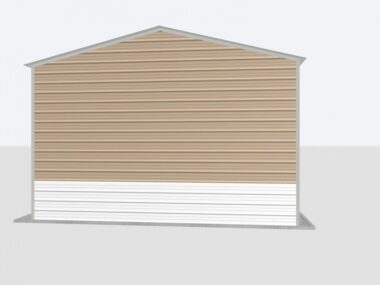 Keen's Buildings, 20x40x12 Metal Garage, KBG-1G204012-1D1W