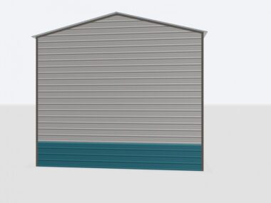 Keen's Buildings, 20x40x16 Metal Garage, KBG-1G204016-1D1W