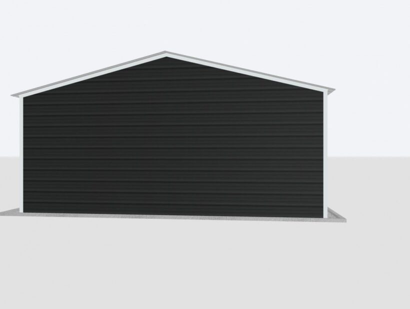 Keen'S Buildings, 20X60X8 Metal Garage, Kbg-1G206008-1D1W