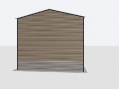 Keen's Buildings, 20x40x20 Metal Garage, KBG-1G204020-1D1W