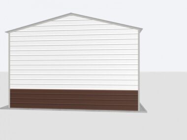 Keen's Buildings, 20x60x12 Metal Garage, KBG-1G206012-1D1W