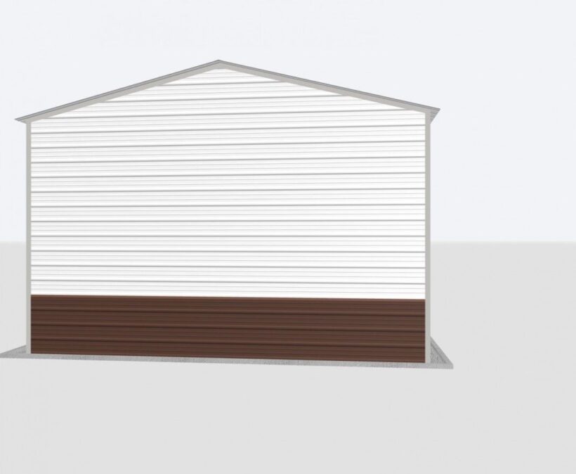 Keen'S Buildings, 20X60X12 Metal Garage, Kbg-1G206012-1D1W