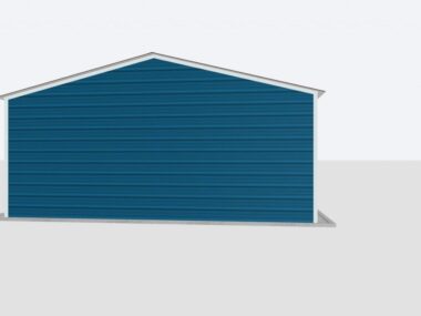 Keen's Buildings, 20x65x8 Metal Garage/Workshop Installed, KBG-1G206508-1D1W