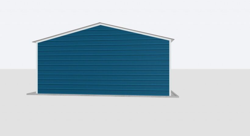 Keen'S Buildings, 20X65X8 Metal Garage/Workshop Installed, Kbg-1G206508-1D1W