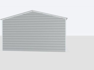Keen's Buildings, 20x80x10 Metal Garage, KBG-1G208010-1D1W