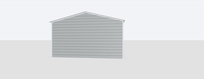 Keen'S Buildings, 20X90X10 Metal Garage, Kbg-1G209010-1D1W