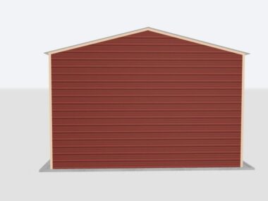 Keen's Buildings, 20x90x12 Metal Garage, KBG-1G209012-1D1W