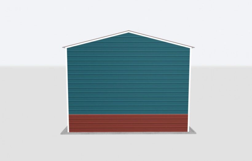 Keen'S Buildings, 20X100X14 Metal Garage, Kbg-1G2010014-1D1W