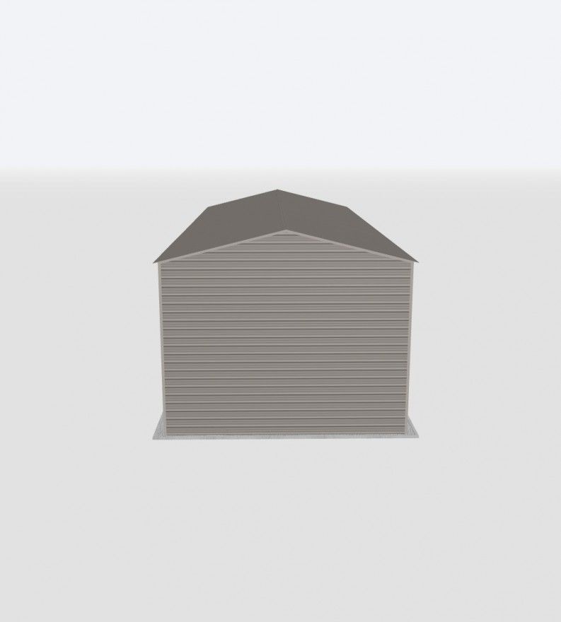 22X60X18 Metal Garage 22X60X18 Metal Garage Keen'S Buildings, 22X60X18 Metal Garage, Kbg-1G226018-1D1W