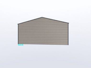 Keen's Buildings, 24x30x10 Metal Garage/ Workshop Installed, KBG-2G243010-1D1W