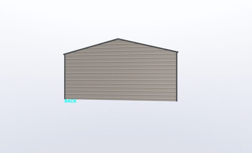 Keen'S Buildings, 24X30X10 Metal Garage/ Workshop Installed, Kbg-2G243010-1D1W