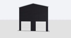 24x40x20 Metal Garage/Workshop Installed