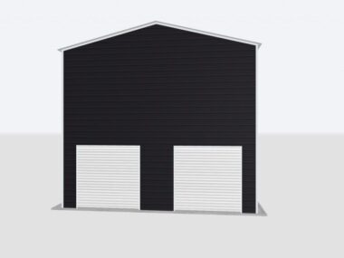 Keen's Buildings, 24x40x20 Metal Garage/Workshop Installed, KBG-1G244020-1D1W