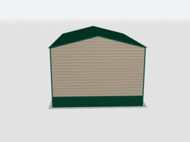 Keen's Buildings, 24x40x16 Metal Garage, KBG-1G244016-1D1W
