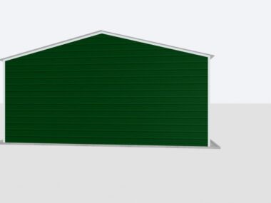 Keen's Buildings, 24x90x14 Metal Garage/Workshop Installed, KBG-1G249014-1D1W
