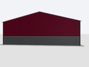 Keen's Buildings, 26x20x8 Metal Garage/Workshop Installed, KBG-1G262008-1D1W