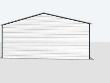 Keen's Buildings, 26x70x10 Metal Garage, KBG-1G267010-1D1W