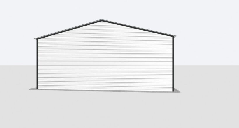Keen'S Buildings, 26X60X10 Metal Garage, Kbg-1G266010-1D1W