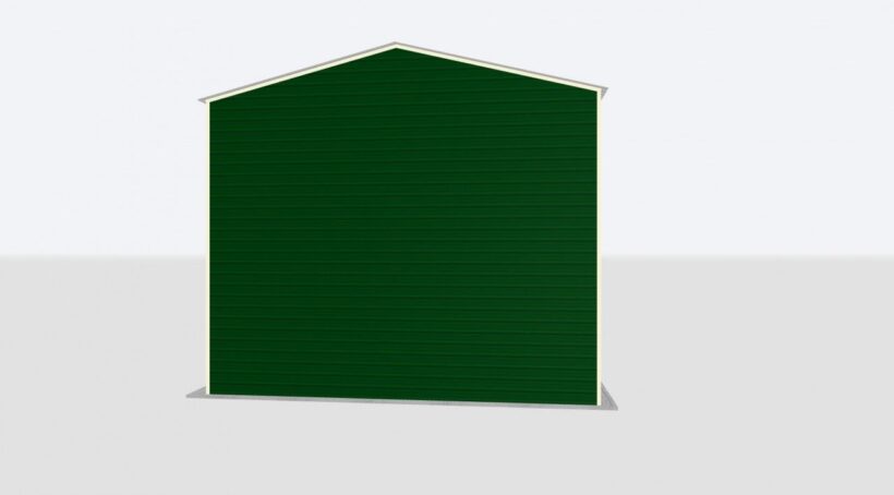 Keen'S Buildings, 26X70X20 Metal Garage/Workshop Installed, Kbg-1G267020-1D1W