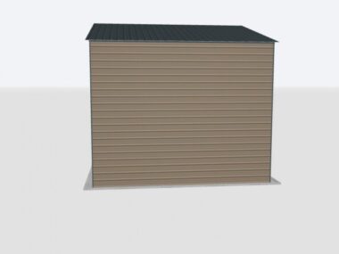 Keen's Buildings, 28x20x16 Metal Garage, KBG-1G282016-1D1W
