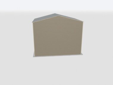 Keen's Buildings, 28x20x20 2-Car Metal Garage, KBG-2G282020-1D1W