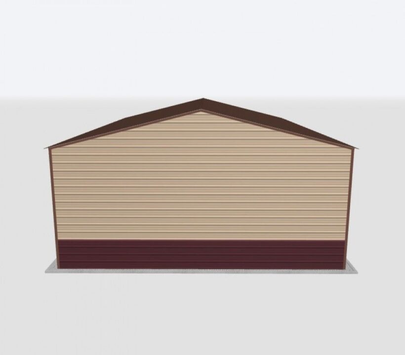 Keen'S Buildings, 28X45X14 Metal Garage, Kbg-1G284514-1D1W