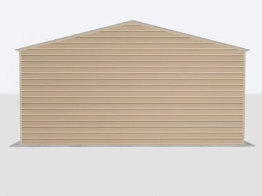 Keen's Buildings, 28x100x12 Metal Garage, KBG-1G2810012-1D1W