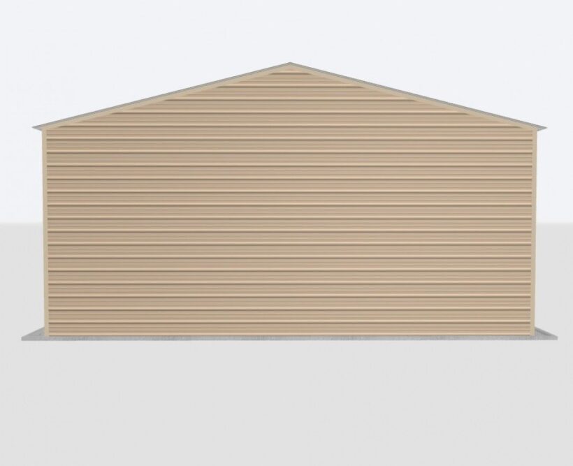 Keen'S Buildings, 28X90X12 Metal Garage, Kbg-1G289012-1D1W
