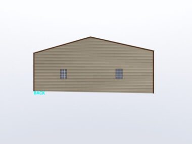 Keen's Buildings, 30x35x10 Metal Garage/Workshop Installed, KBG-2G303510-1D2W