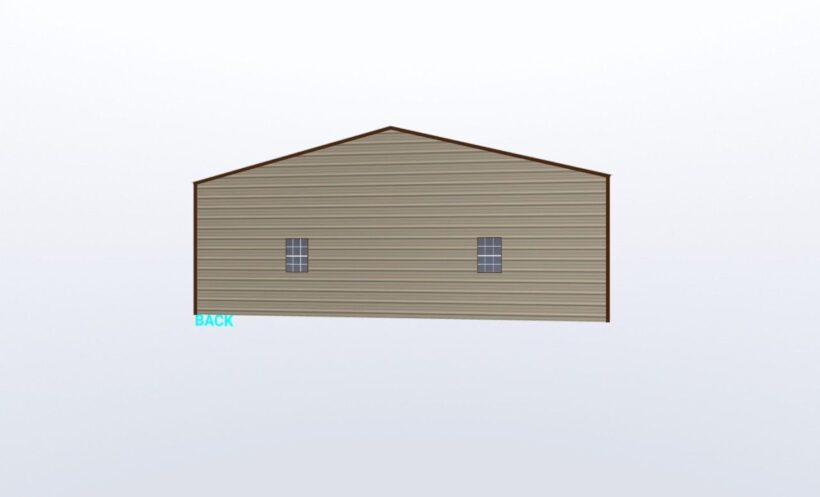 Keen'S Buildings, 30X35X10 Metal Garage/Workshop Installed, Kbg-2G303510-1D2W