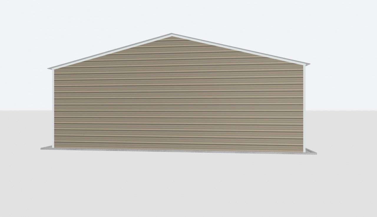 30X40X10 Metal Garage 30X40X10 Metal Garage Keen'S Buildings, 30X40X10 Metal Garage, Kbg-1G304010-1D1W