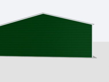 Keen's Buildings, 30x100x10 Metal Garage, KBG-1G3010010-1D1W