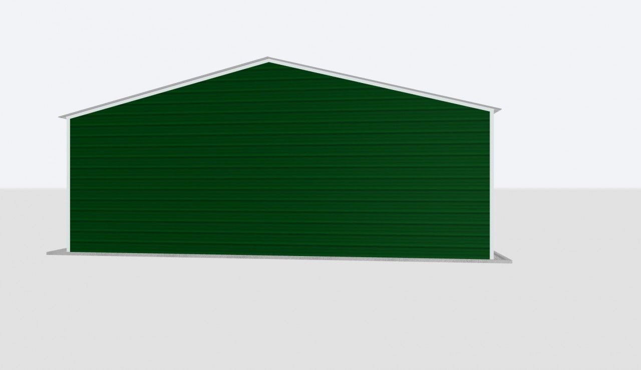 30X100X10 Metal Garage 30X100X10 Metal Garage Keen'S Buildings, 30X100X10 Metal Garage, Kbg-1G3010010-1D1W