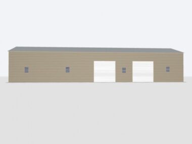 Keen's Buildings, 30x80x14 Metal Garage/ Workshop Installed, KBG-3G308014-1D6W