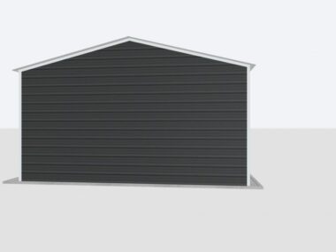 Keen's Buildings, 20x60x10 Metal Garage, KBG-1G206010-1D1W