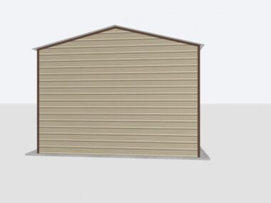 Keen's Buildings, 18X40X14  Metal Garage/ Workshop Installed, KBG-1G184014-0D0W