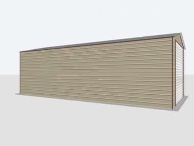 Keen's Buildings, 18X40X14  Metal Garage/ Workshop Installed, KBG-1G184014-0D0W