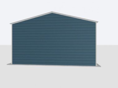 Keen's Buildings, 24X35X12 Metal Garage/ Workshop Installed, KBG-1G243512-1D0W
