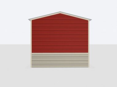 Keen's Buildings, 12x30x10 Metal Garage, KBG-1G123010-1D1W