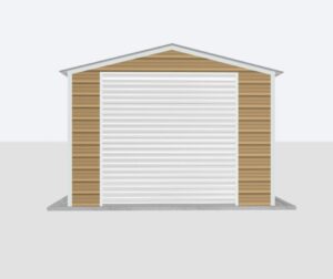 12x30x8 Metal Garage