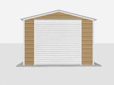 12x30x8 Metal Garage